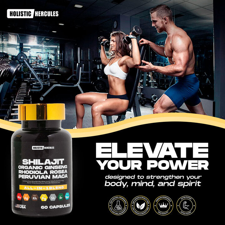 6 In 1 Shilajit Capsules - RockSolid Natural Boost