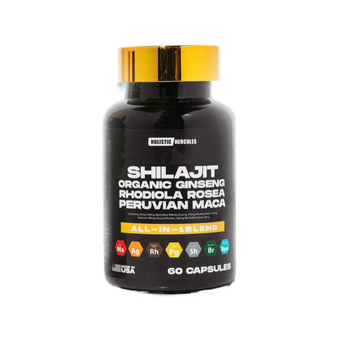 6 In 1 Shilajit Caps - RockSolid Natural Boost